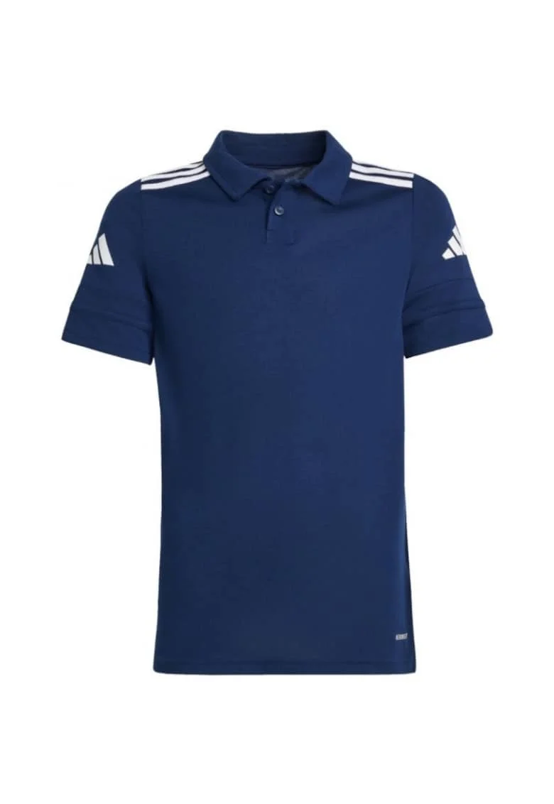 Tricou sport copii,  Squadra 25 Polo Jr Jy3413, fibre sintetice, albastru