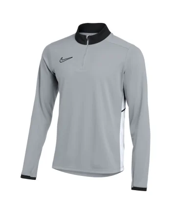Bluza barbati Nike Dri-Fit Academy 25 Drill, gri, 100% poliester