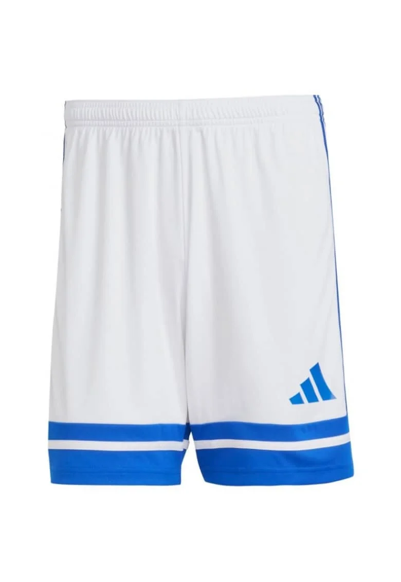Pantaloni scurti sport barbati  Squadra, poliester, albastru/alb