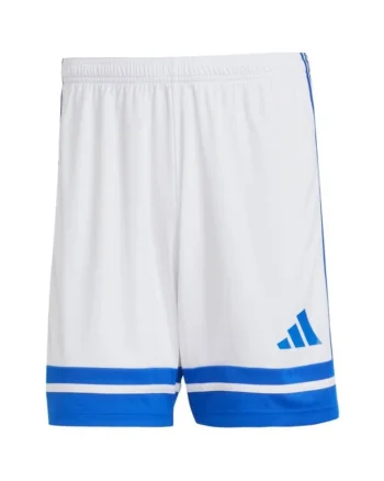 Pantaloni scurti sport barbati  Squadra, poliester, albastru/alb