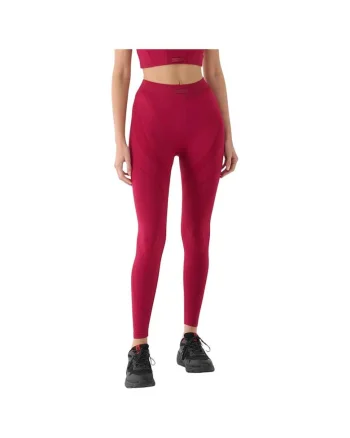 Colanti sport dama RAW24TFTIF389, 4F, Poliamida/Elastan, Rosu,