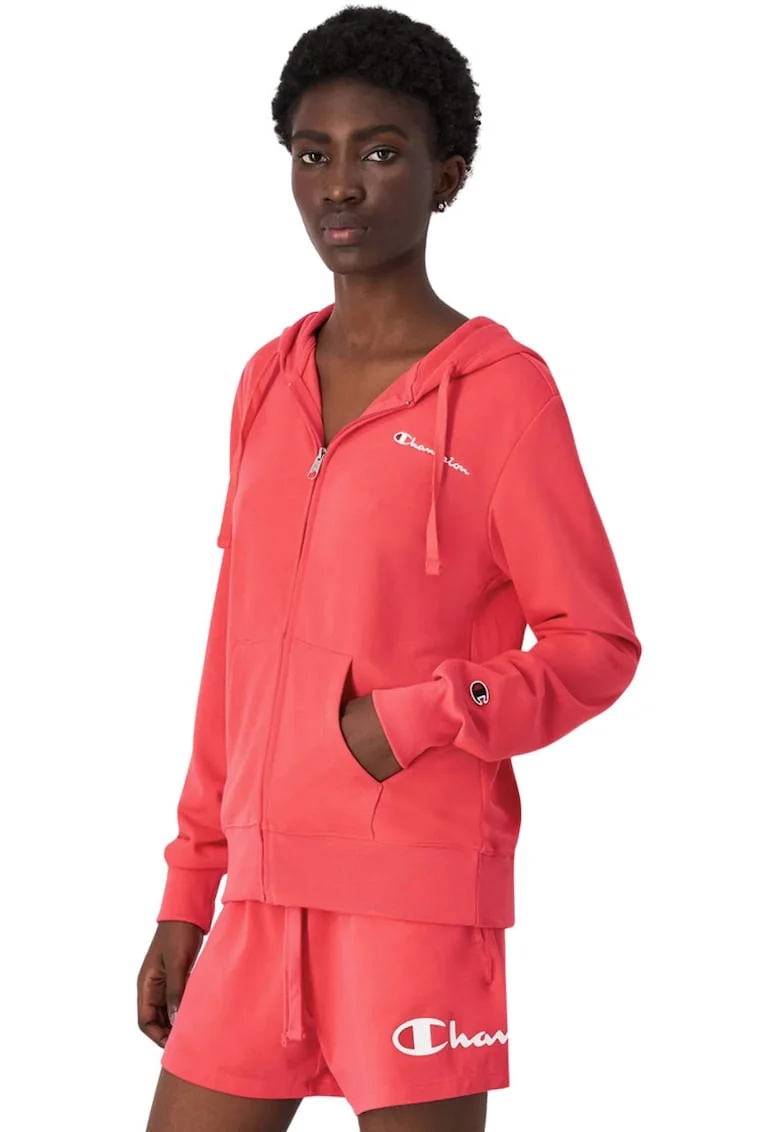 Hanorac sport dama,  bumbac/poliester, roz