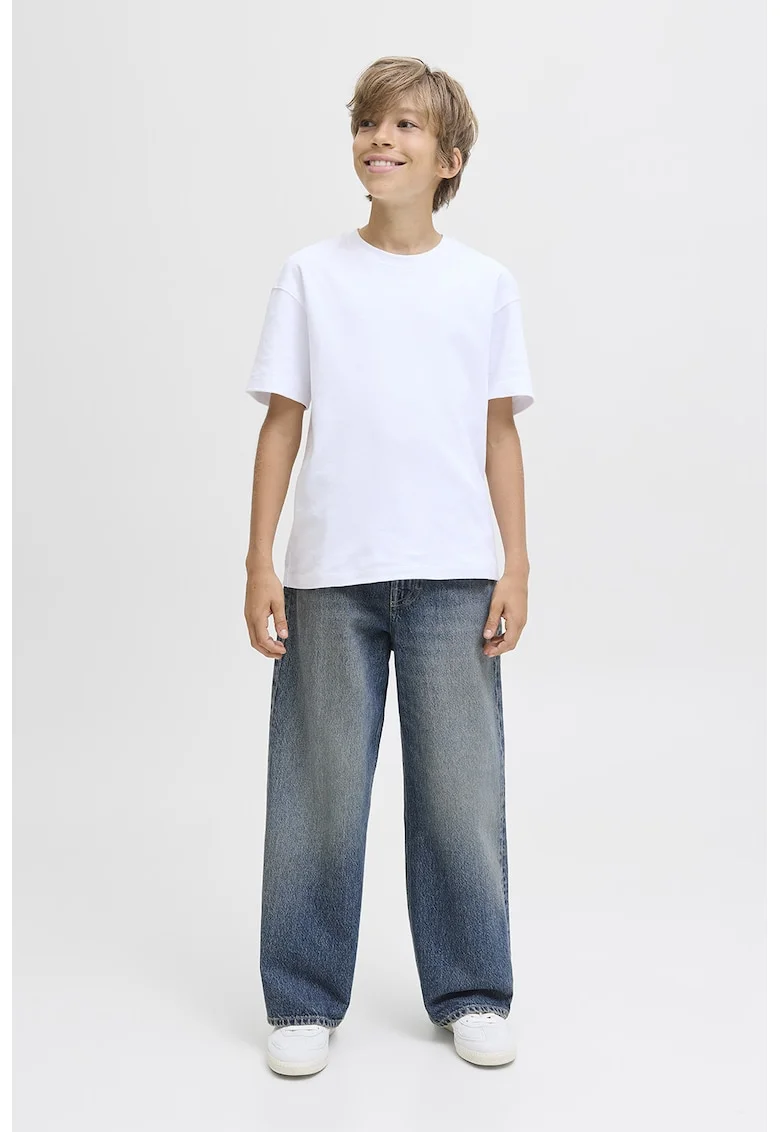 Blugi drepti de denim, Albastru