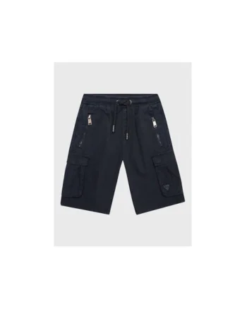 Pantaloni scurti din bumbac cu buzunare laterale,