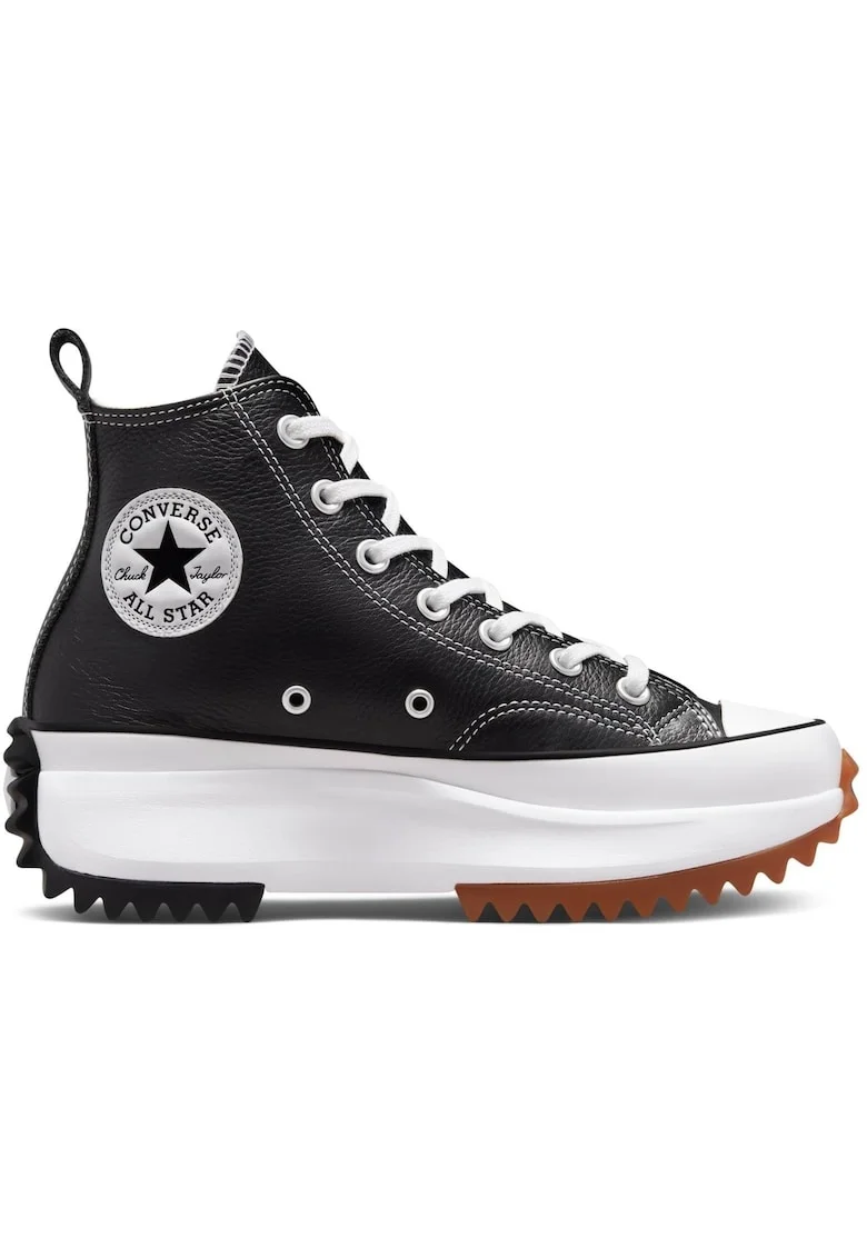 Pantofi sport unisex de piele Run Star Hike, Negru