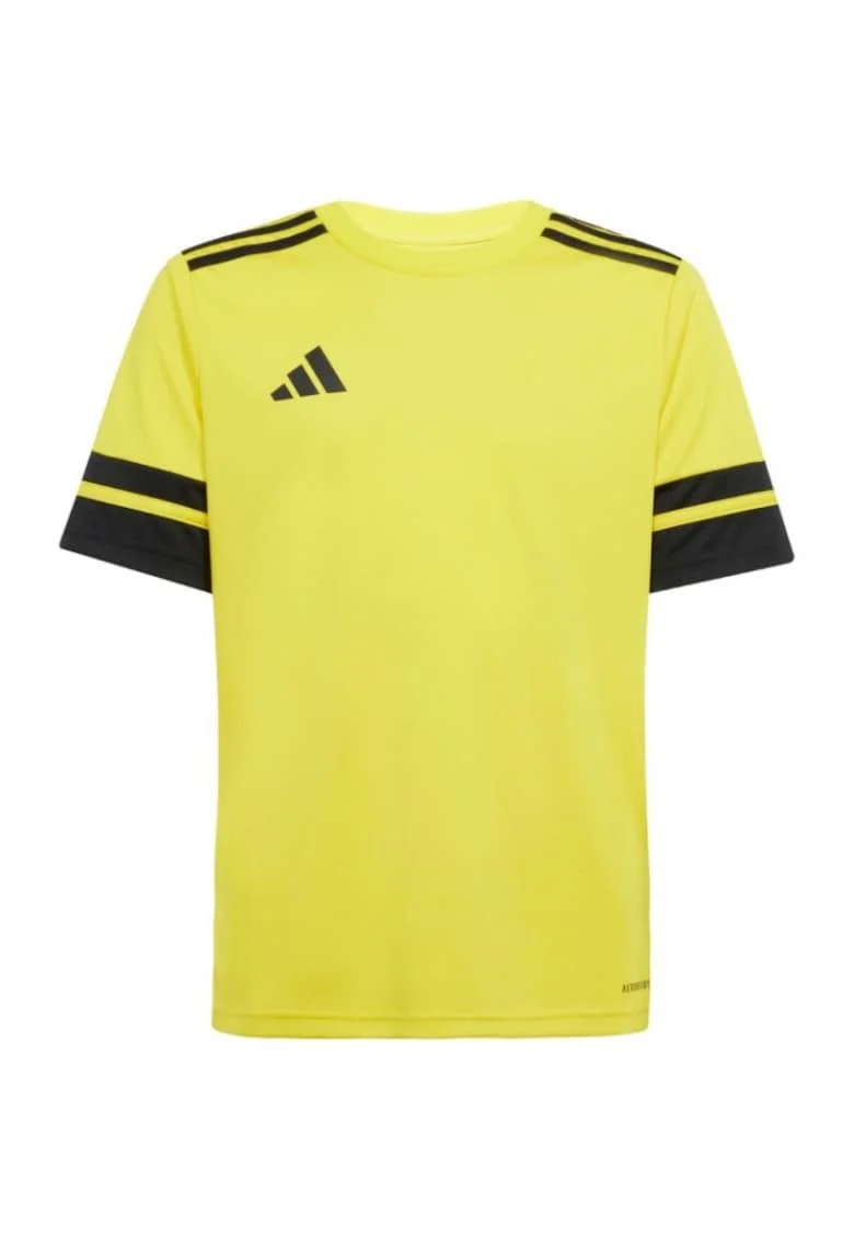 Tricou sport copii,  Squadra 25, poliester, fotbal, galben
