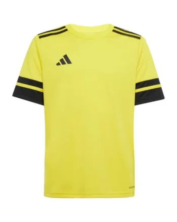 Tricou sport copii,  Squadra 25, poliester, fotbal, galben