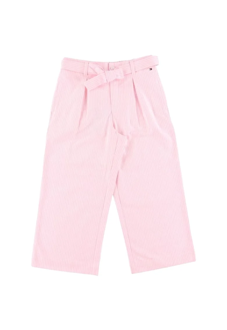 Pantaloni cu Broderie cu logo mic,