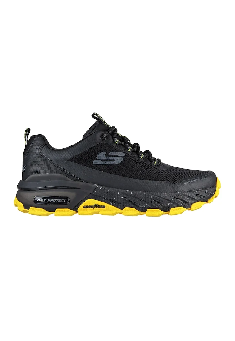 Pantofi impermeabili pentru drumetii Max Protect-Libera, Negru/Galben