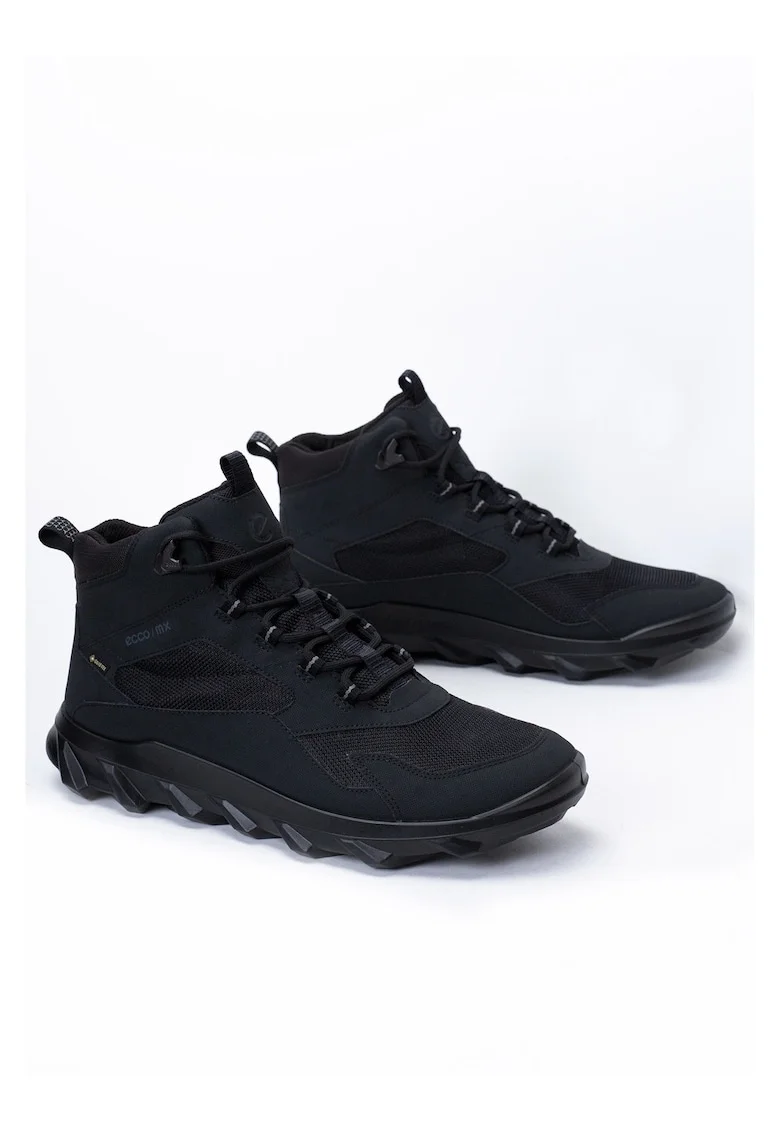 Pantofi de trekking pentru barbati,  MX LOW MID M, Impermeabil, Negru, Negru