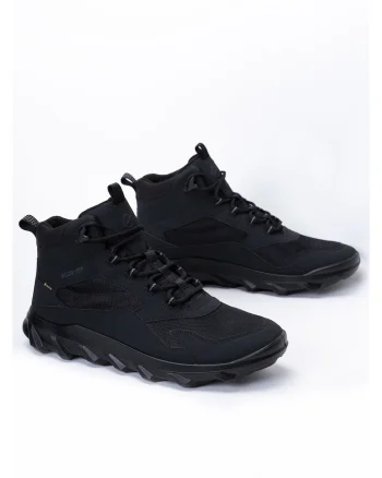 Pantofi de trekking pentru barbati,  MX LOW MID M, Impermeabil, Negru, Negru