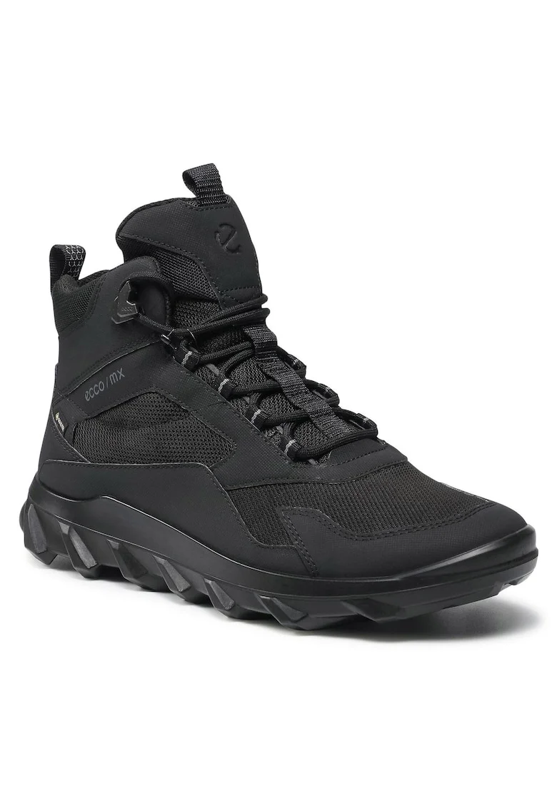 Ghete de trekking barbati,  material textil, negru,