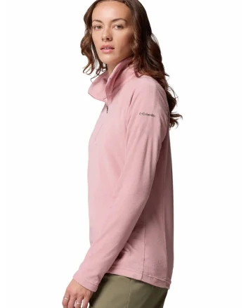 Bluza de trening pentru trekking Glacial™ IV, Roz prafuit