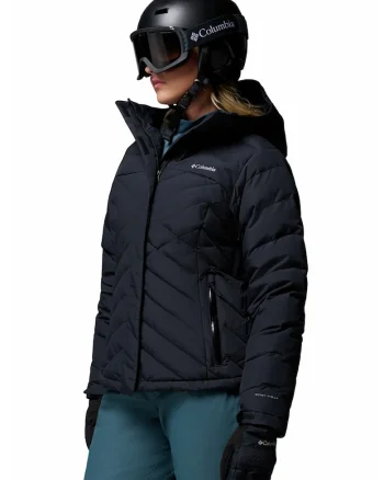 Jacheta cu gluga Skin Lay D Down V, Negru