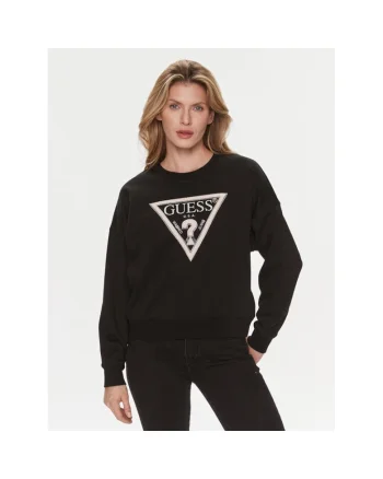 Bluza de trening dama,  399313, Negru, Poliester