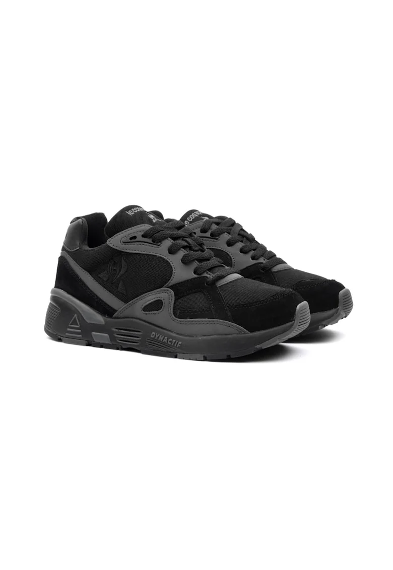 Pantofi sport barbati,  Piele naturala, Negru, Negru