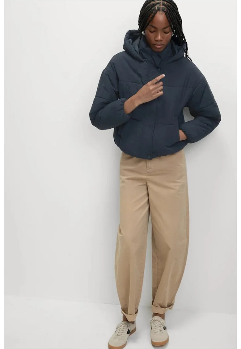 Geaca cu gluga Thermowarmth™, Bleumarin