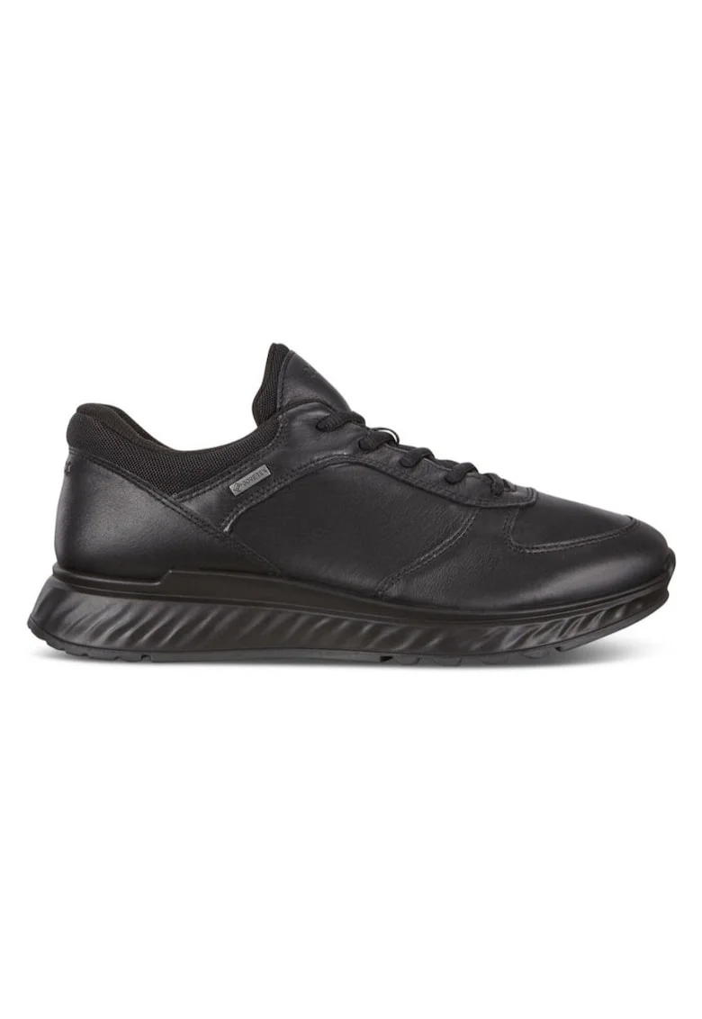 Pantofi sport barbati,  Exostride M Flats, Piele naturala, Negru