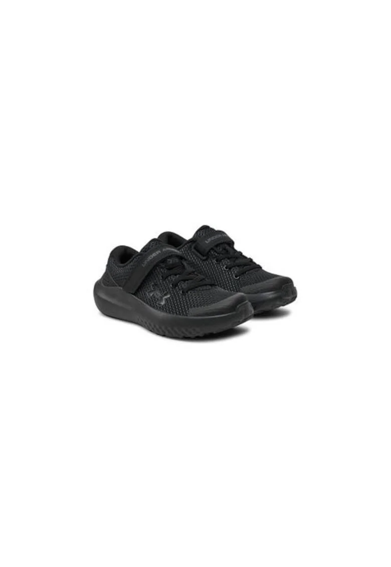 Pantofi sport copii,  alergare, negru, material textil