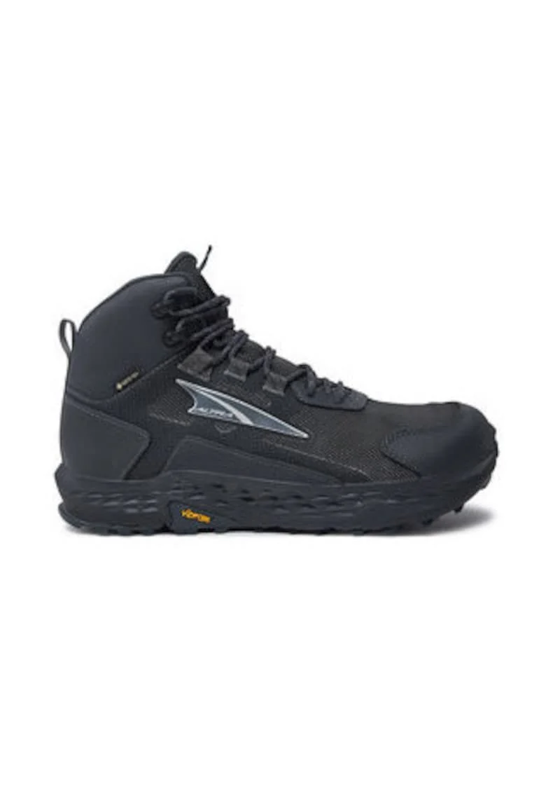 Pantofi trekking barbati,  sintetic, negru