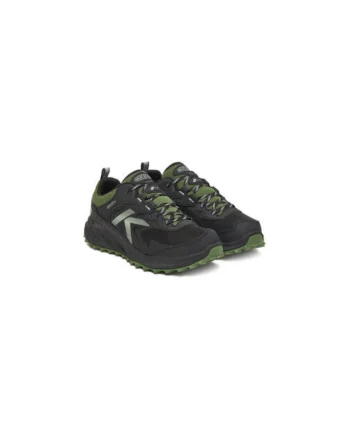 Ghete de drumetie pentru baieti,  305686060, textil, negru/verde