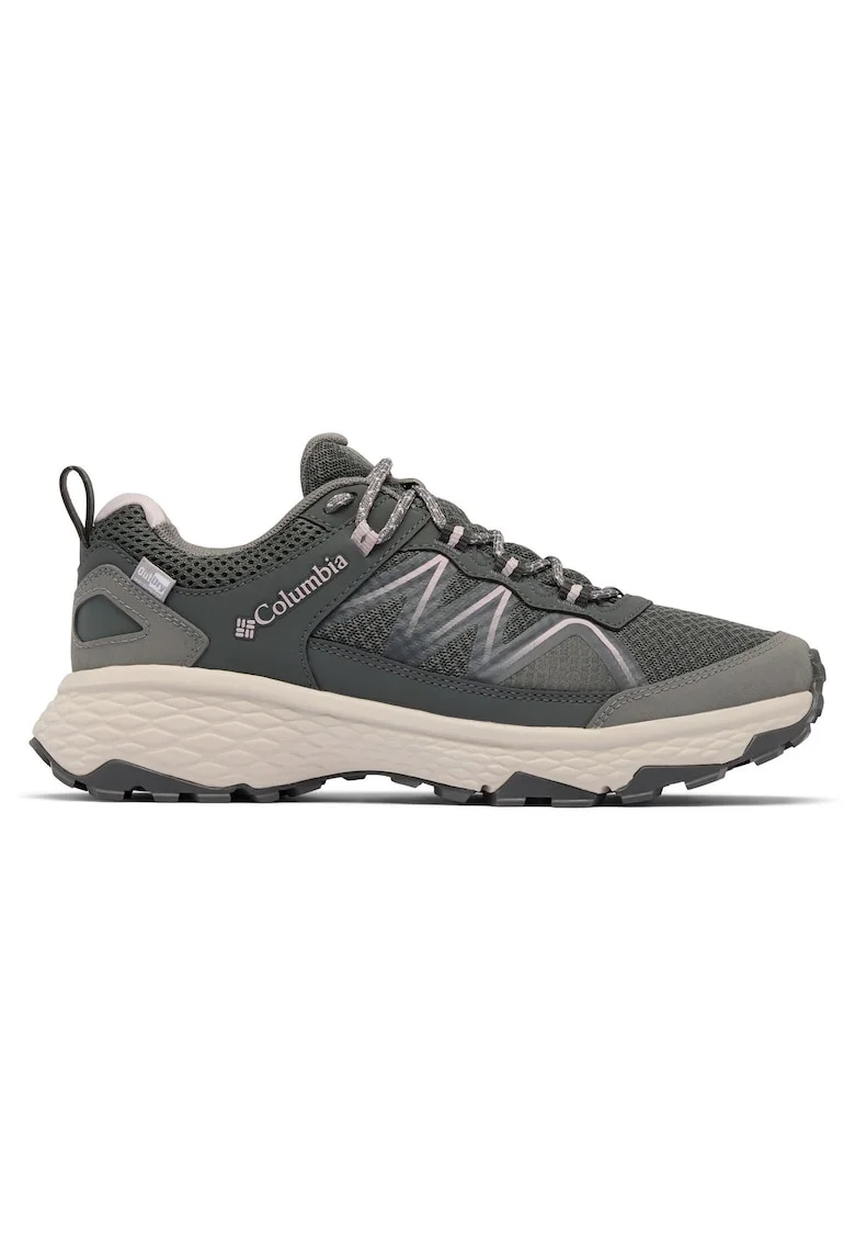 Pantofi trekking pentru femei,  gri, textil