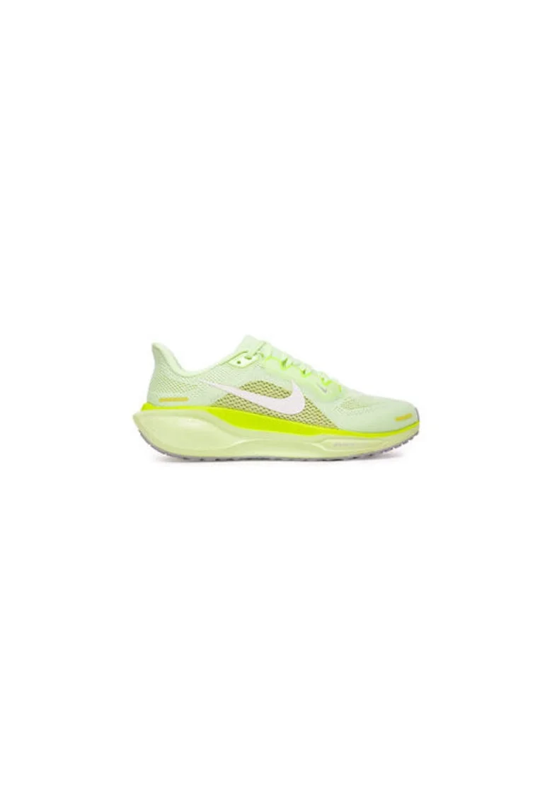 Pantofi sport dama,  alergare, galben/verde, material textil
