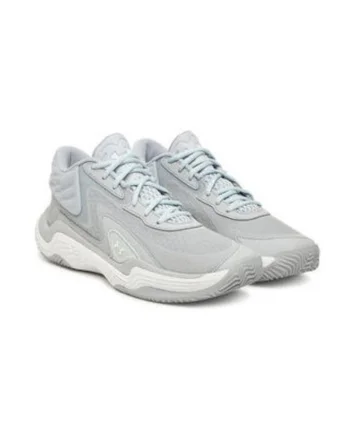 Pantofi sport barbati,  gri, material textil, baschet