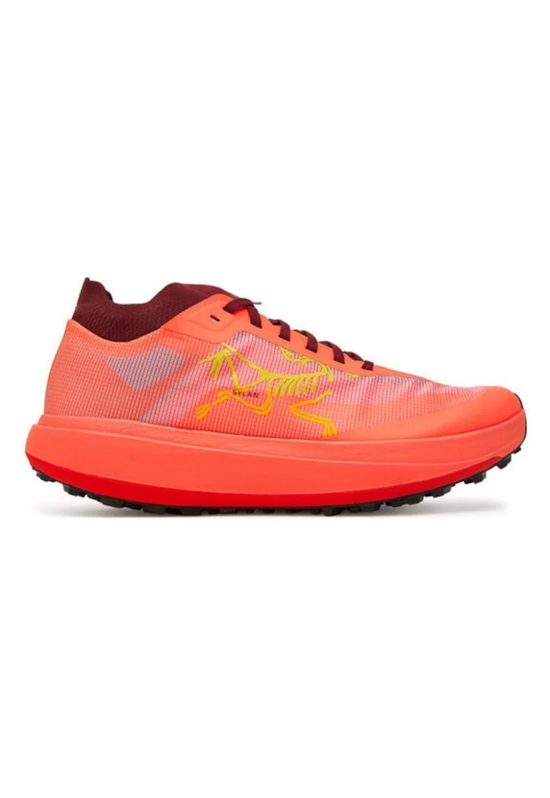 Pantofi sport barbati,  portocaliu, material textil, alergare