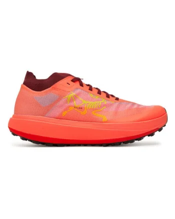 Pantofi sport barbati,  portocaliu, material textil, alergare
