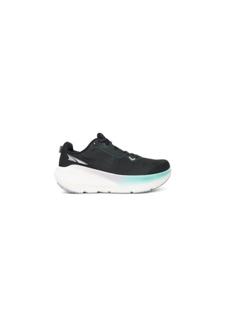 Pantofi sport dama,  alergare, negru, material textil