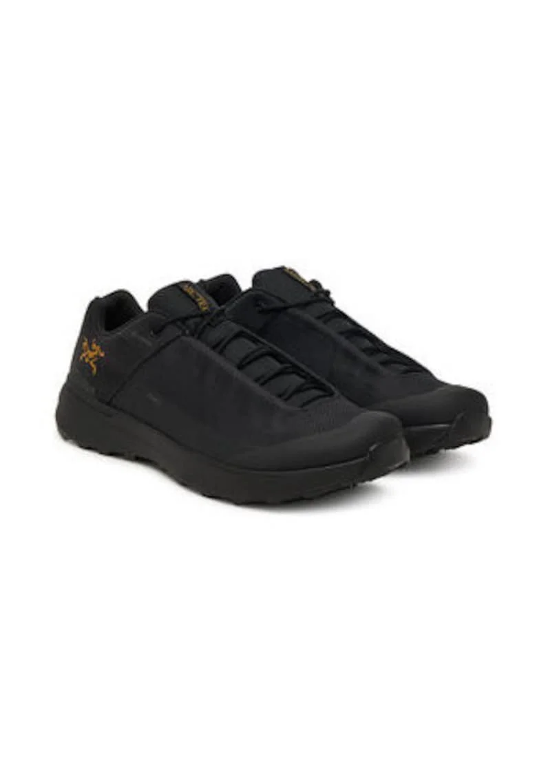 Pantofi trekking barbati,  plastic/sintetic, negru