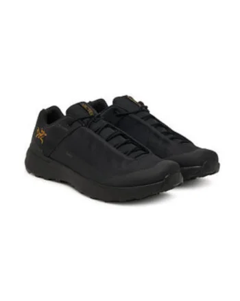 Pantofi trekking barbati,  plastic/sintetic, negru
