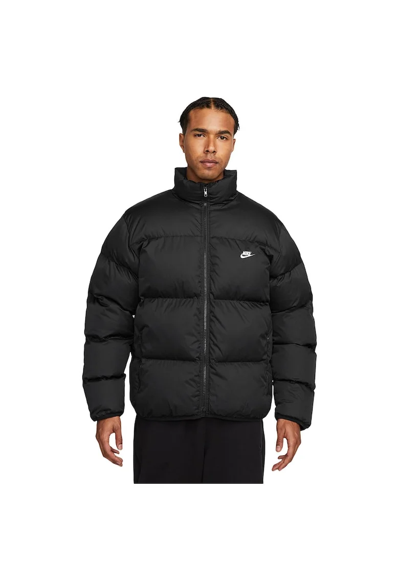 Geaca sport  pufoasa, barbati, neagra,