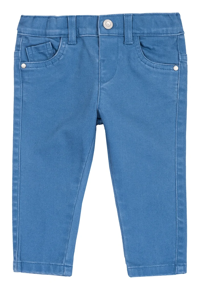 Blugi skinny cu talie medie, Albastru
