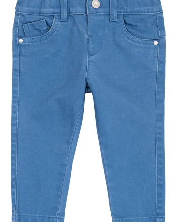 Blugi skinny cu talie medie, Albastru