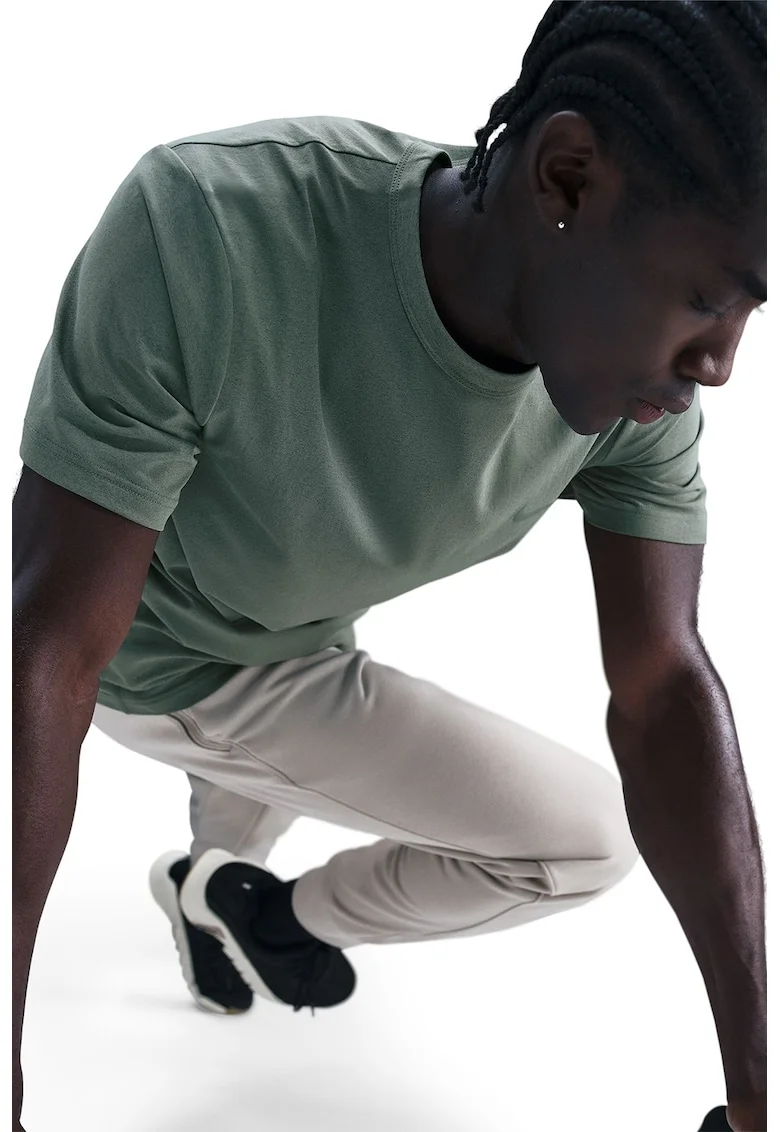 Tricou cu decolteu la baza gatului pentru fitness Hyverse, Verde pal
