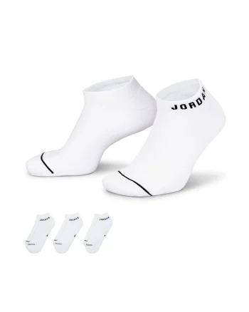 Set de sosete unisex cu logo Jordan - 3 perechi, Alb