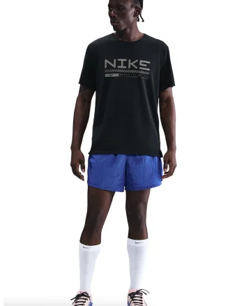 Tricou pentru alergare Winter Miller, Negru/Gri inchis