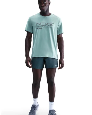 Tricou pentru alergare Winter Miller, Verde menta