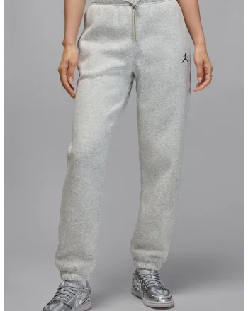 Pantaloni pentru buzunare laterale si snur, pentru baschet, Gri deschis melange