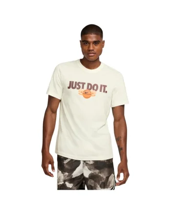 Tricou sport barbati  Dri-FIT, usor, respirabil, bumbac si poliester, bej