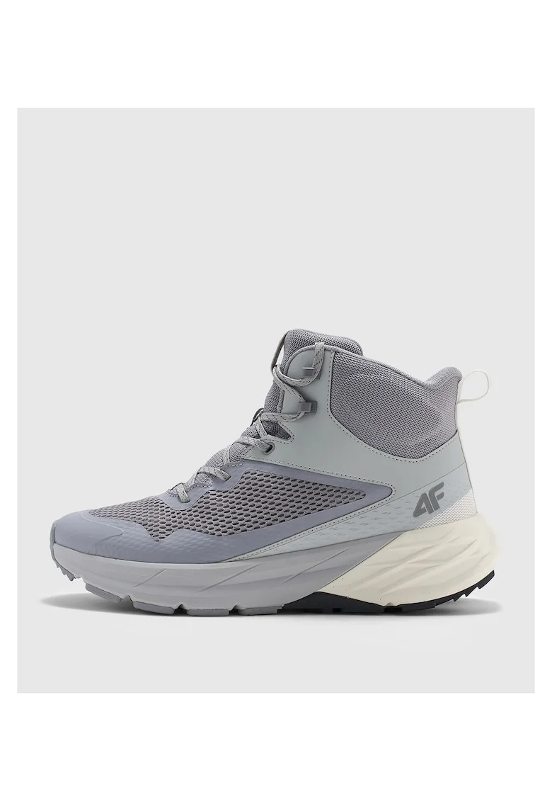 Pantofi trekking barbati  plasa, gri