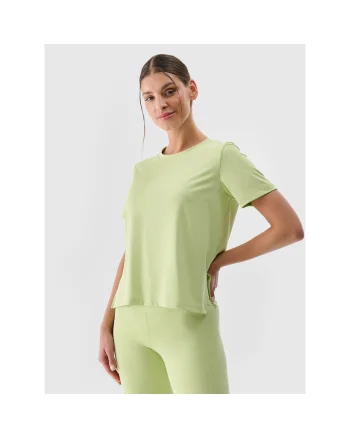Tricou sport  dama, supradimensionat, verde, poliester