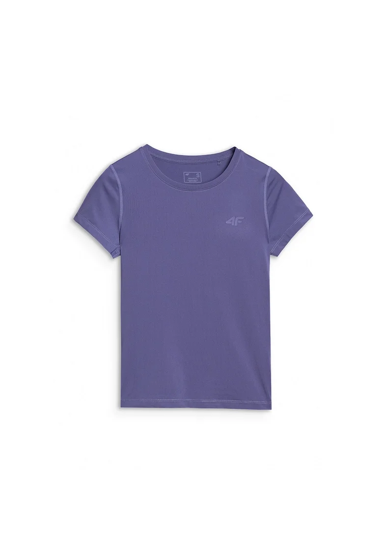 Tricou sport  uscare rapida, poliester, mov