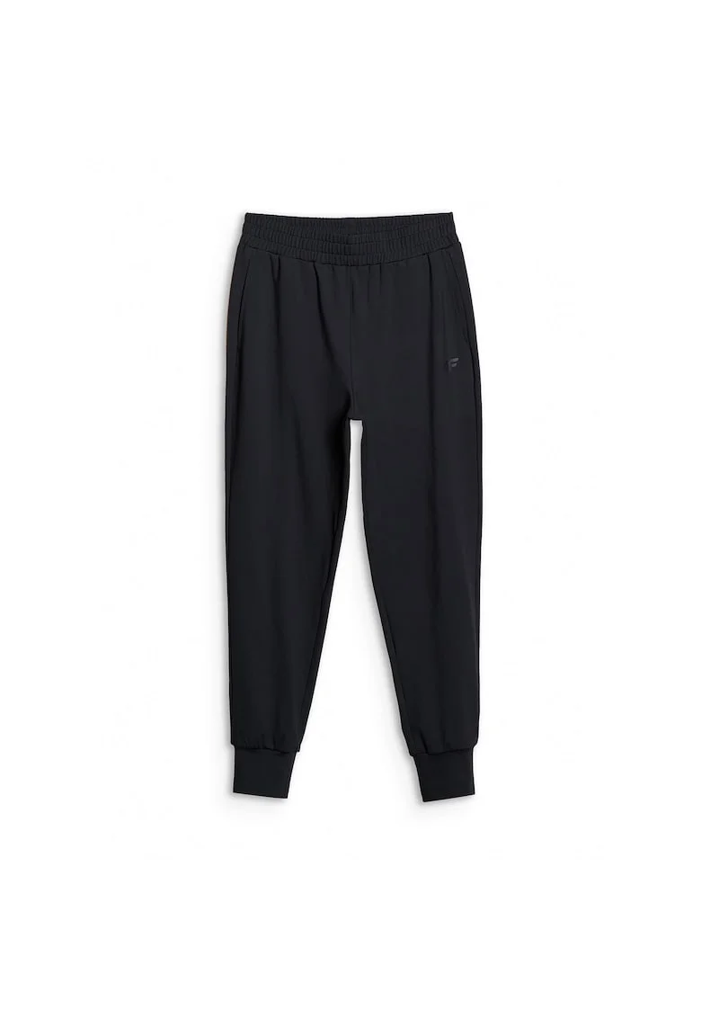 Pantaloni sport dama  negru, uscare rapida, elastici