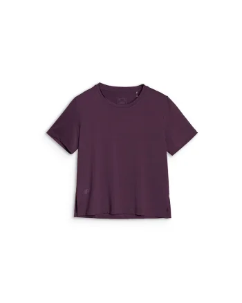 Tricou sport  supradimensionat, violet, poliester, uscare rapida