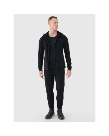 Pantaloni sport barbati  antrenament, culoare neagra, material respirabil