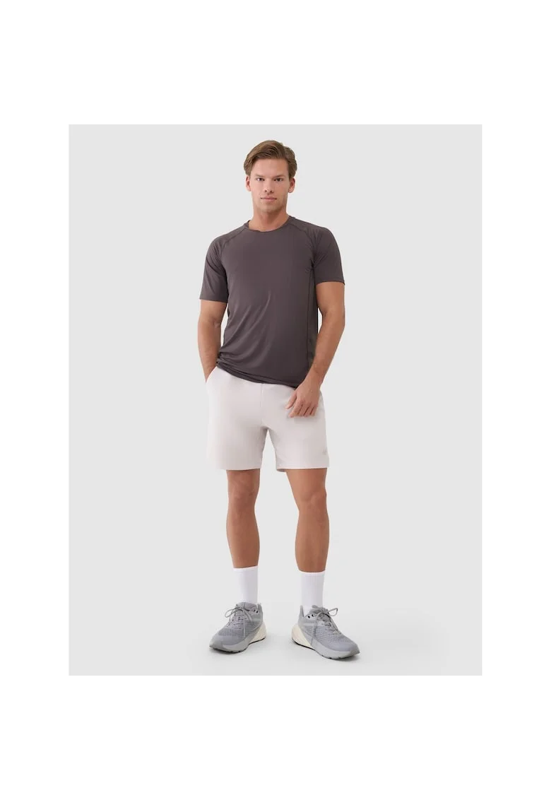 Pantaloni sport barbati,  bej, antrenament