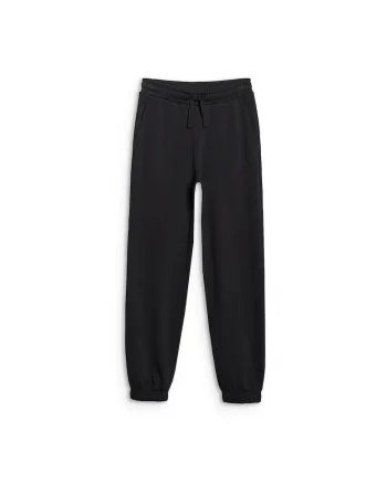 Pantaloni sport  pentru baieti, negru, croiala oversize, material bumbac